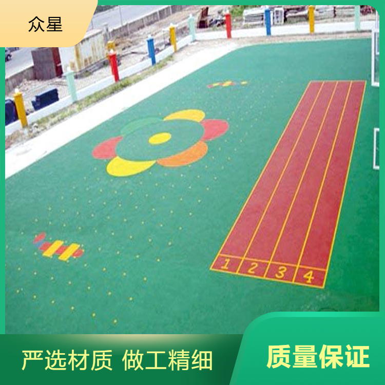 马鞍山市塑胶跑道材料塑胶地坪 - 厂家